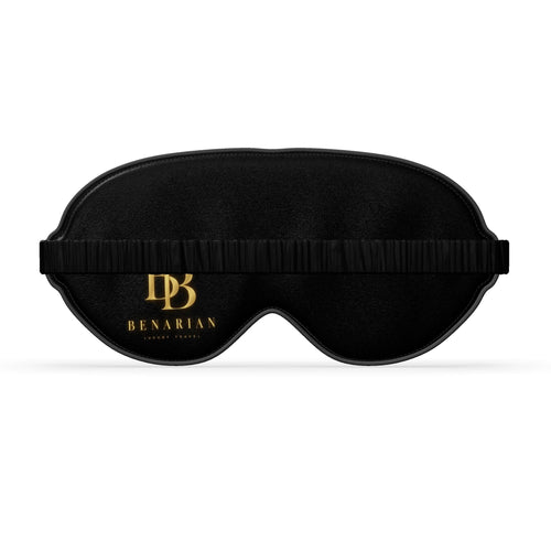 BENARIAN Luxury Sleep Mask — Black & Gold