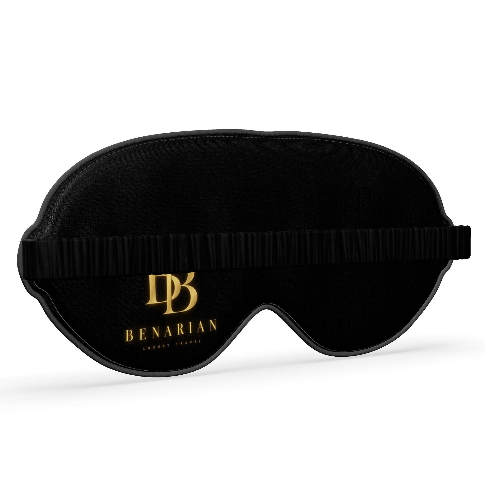 BENARIAN Luxury Sleep Mask — Black & Gold